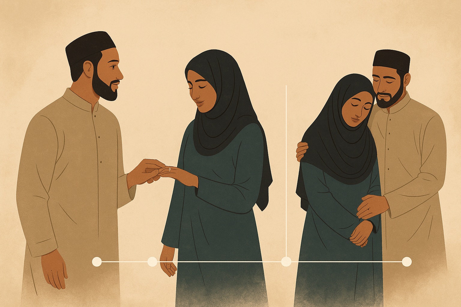 From Match to Nikah: 9 Halal Courtship Milestones