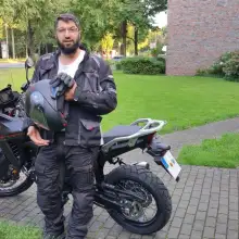Photo Ahmad 2 Motorrad K. Feld